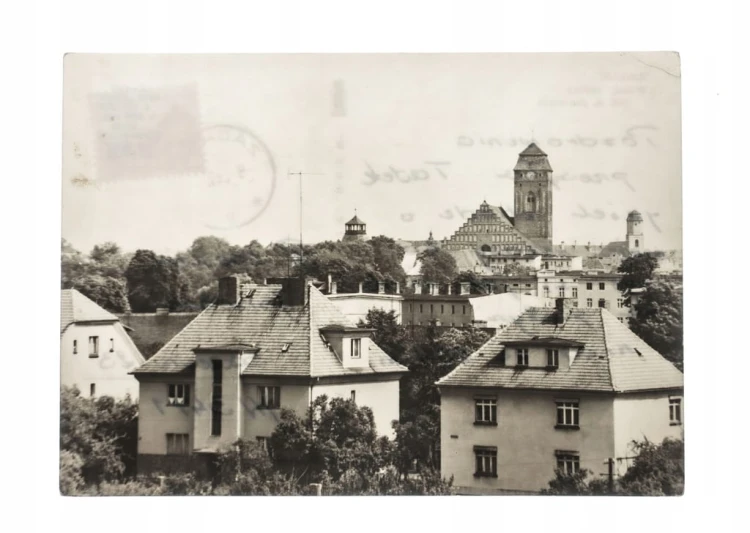ŻAGAŃ - WIDOK OGÓLNY, PANORAMA 1967