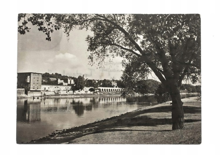 GORZÓW WIELKOPOLSKI - WIDOK OD STRONY WARTY 1961