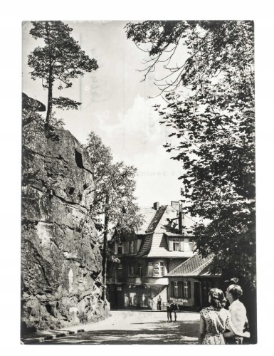 SZKLARSKA PORĘBA - ULICA, SKAŁY 1962