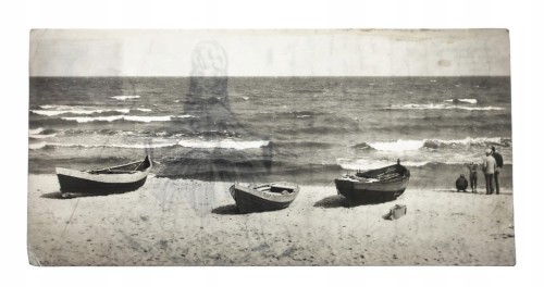 JASTRZĘBIA GÓRA - PLAŻA, MORZE, ŁODZIE 1964