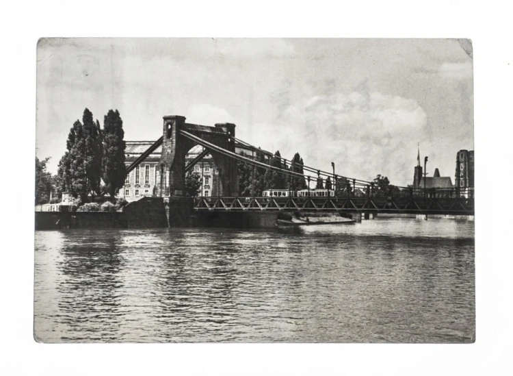 WROCŁAW - MOST GRUNWALDZKI 1959