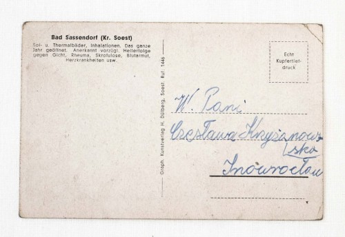 NIEMCY, BAD SASSENDORF - KURPARK, FONTANNA l. 30/40