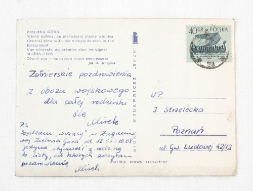 ZIELONA GÓRA - WIDOK OGÓLNY, WINNICA l. 60