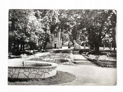 NAŁĘCZÓW - FRAGMENT PARKU 1967
