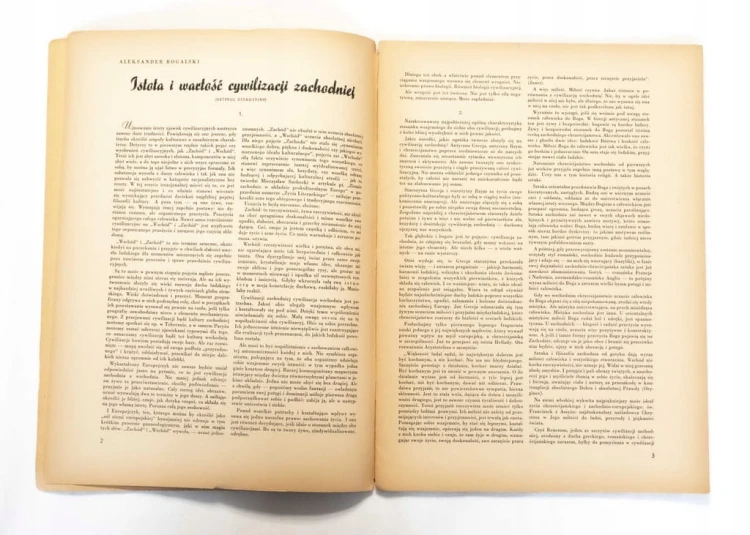 STARY TYGODNIK ŻYCIE LITERACKIE, NR. 7/8 1945 POZNAŃ