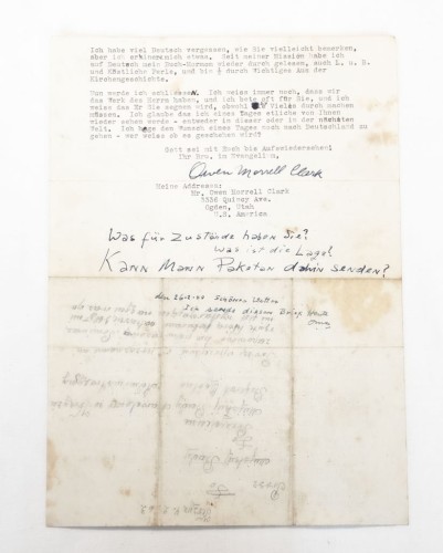 STARE PISMO - KRZYŻ WIELKOPOLSKI 1947