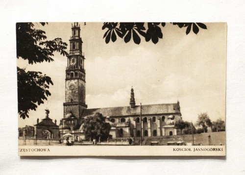 CZĘSTOCHOWA - JASNA GÓRA, KOŚCIÓŁ l. 40/50