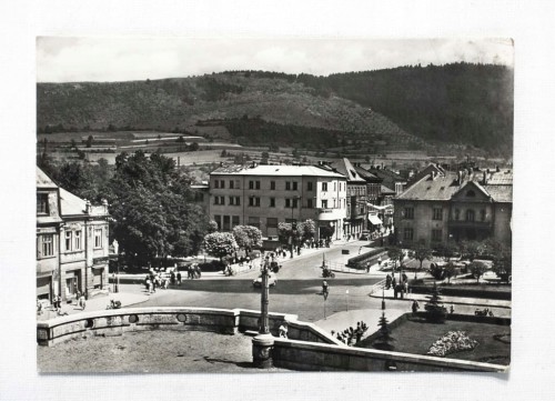 STARA POCZTÓWKA CZECHOSŁOWACJA - ŻYLINA, PANORAMA 1952
