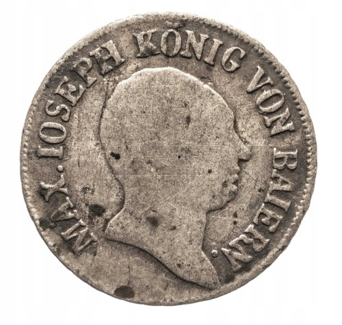 Niemcy, Bawaria 6 krajcarów 1807 rok.