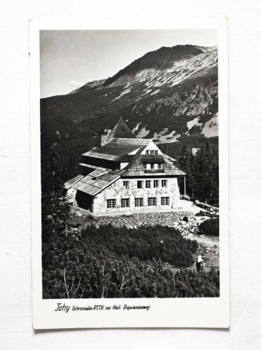 TATRY - SCHRONISKO PTTK NA HALI GĄSIENICOWEJ 1956