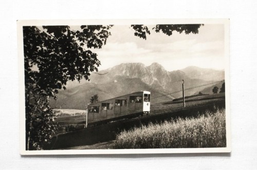 ZAKOPANE - GÓRSKA KOLEJ LINOWA NA GUBAŁÓWKĘ 1957