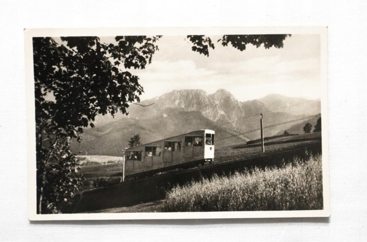 ZAKOPANE - GÓRSKA KOLEJ LINOWA NA GUBAŁÓWKĘ 1957