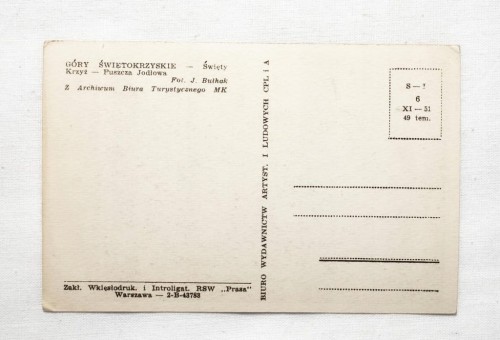 GÓRY ŚWIĘTOKRZYSKIE - ŚWIĘTY KRZYŻ, PUSZCZA JODŁOWA l. 50