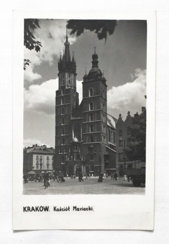 KRAKÓW - KOŚCIÓŁ MARIACKI l. 50/60
