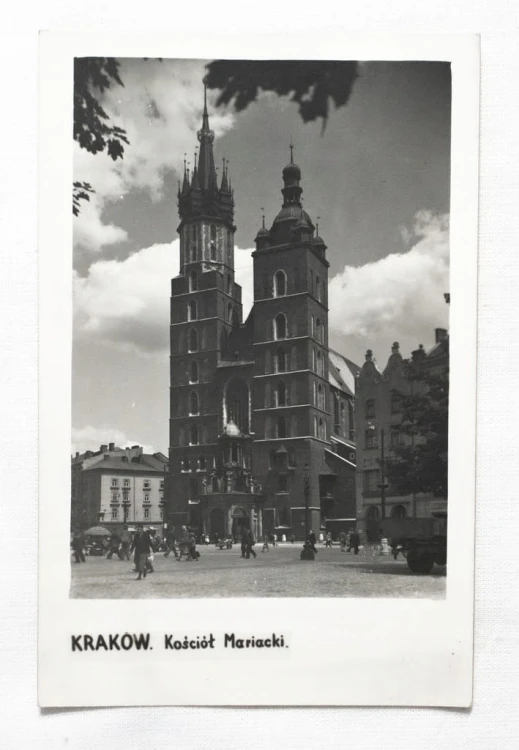 KRAKÓW - KOŚCIÓŁ MARIACKI l. 50/60