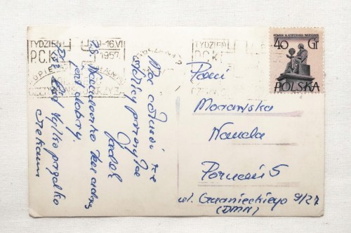WARSZAWA - MDM PLAC KONSTYTUCJI 1957