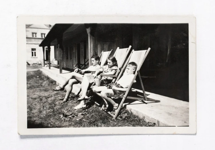 STARA FOTOGRAFIA - WAKACJE, PROMNO 1937