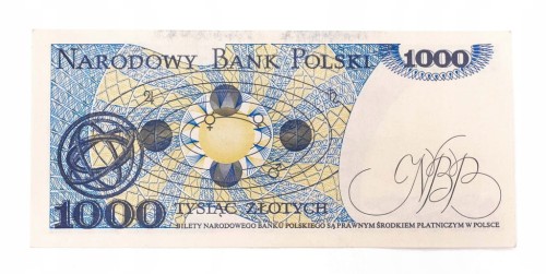 Polska, PRL (1944 - 1989), 1000 ZŁOTYCH 1.06.1982, seria EG
