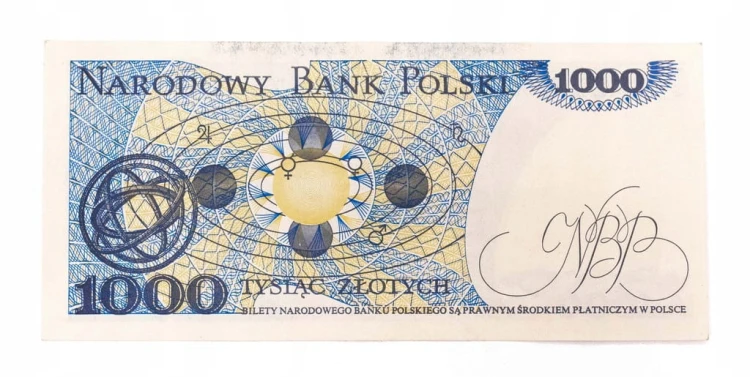 Polska, PRL (1944 - 1989), 1000 ZŁOTYCH 1.06.1982, seria EG