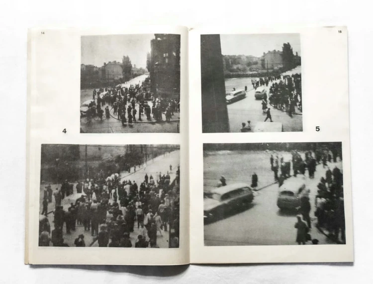 STARA KSIĄŻKA - ULICA KOCHANOWSKIEGO 28/29 CZERWCA 1956, POZNAŃ (1981)