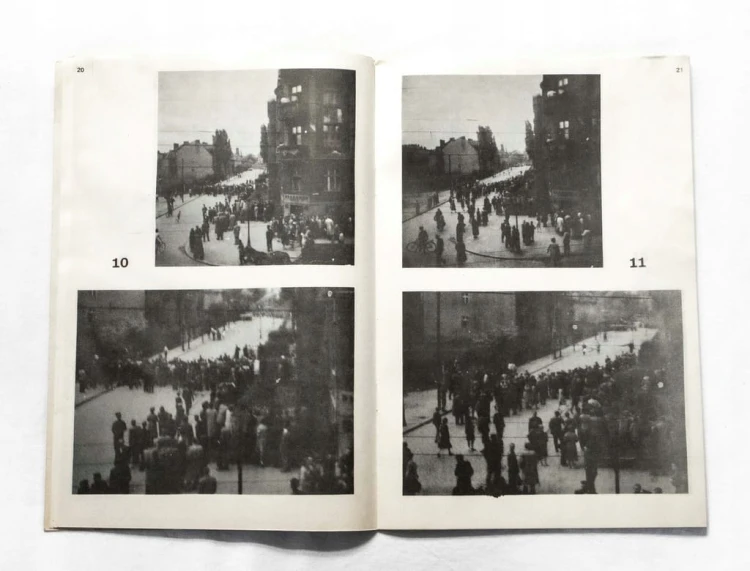 STARA KSIĄŻKA - ULICA KOCHANOWSKIEGO 28/29 CZERWCA 1956, POZNAŃ (1981)