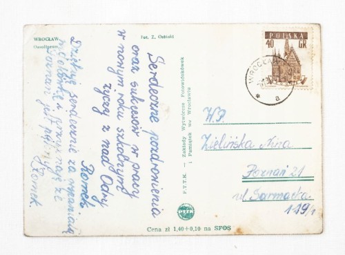 WROCŁAW - OSSOLINEUM l. 60