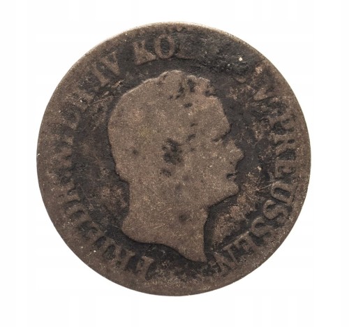 PRUSY 1/2 SREBRNEGO GROSZA 1843 ROK FRYDERYK WILHELM IV