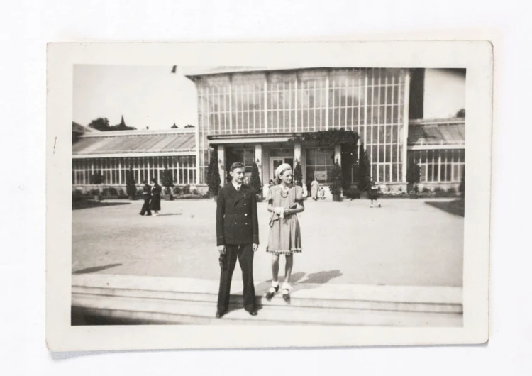 STARA FOTOGRAFIA - POZNAŃ, PARK WILSONA 1939