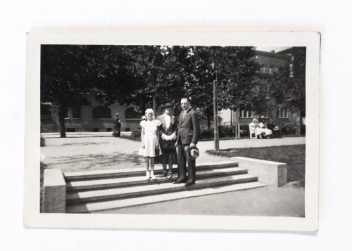 STARA FOTOGRAFIA - POZNAŃ, PARK WASHYNGTONA 1936