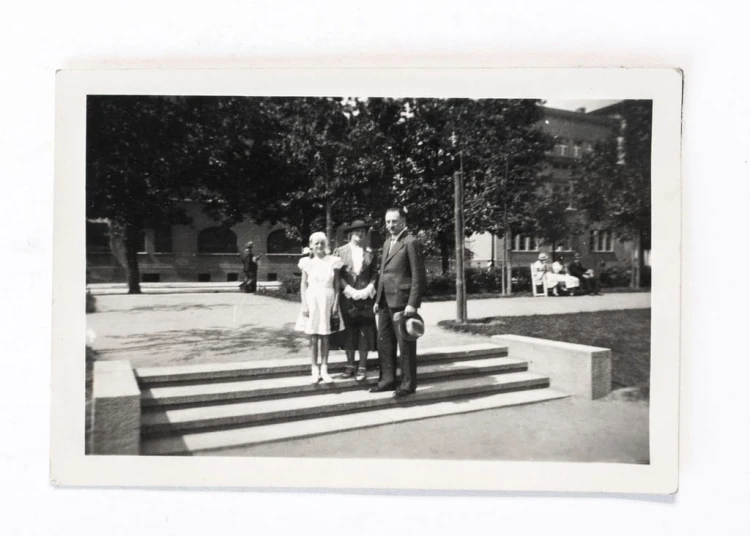 STARA FOTOGRAFIA - POZNAŃ, PARK WASHYNGTONA 1936