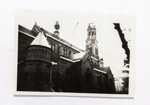 STARA FOTOGRAFIA - POZNAŃ, KOŚCIÓŁ PARAFIALNY, ŁAZARZ l. 30/40