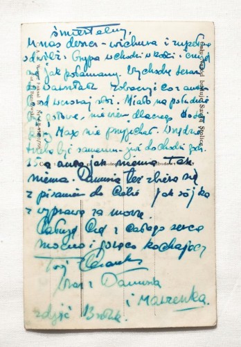STARA POCZTÓWKA - ŁÓDKA NA MORZU l. 50
