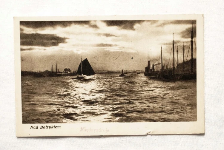 MIĘDZYZDROJE - MORZE, STATKI l. 50
