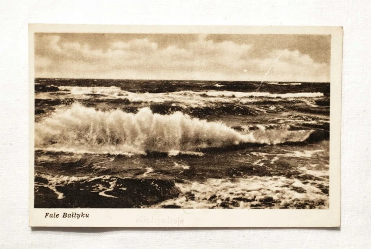MIĘDZYZDROJE - FALE BAŁTYKU, MORZE l. 50