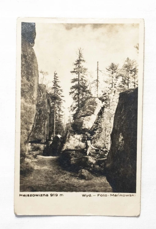 STARA POCZTÓWKA - HEJSZOWIZNA l. 50