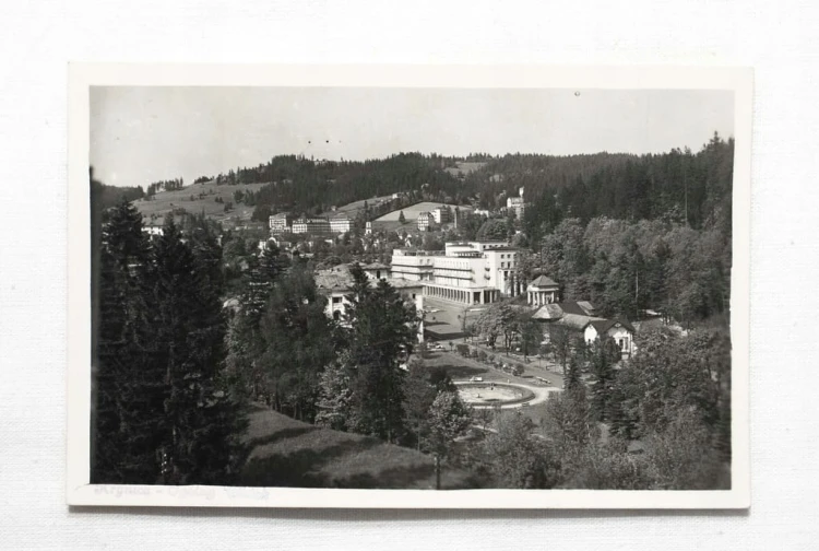 KRYNICA - WIDOK OGÓLNY, PANORAMA l. 50