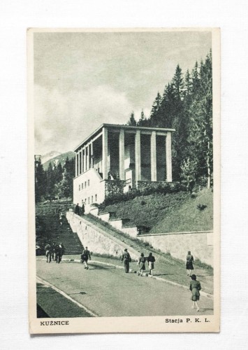 KUŹNICE, ZAKOPANE - STACJA PKL 1952