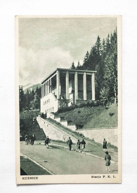 KUŹNICE, ZAKOPANE - STACJA PKL 1952