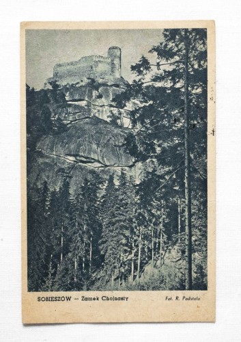 SOBIESZÓW - ZAMEK CHOJNASTY 1954