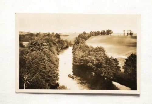 BYDGOSZCZ - RZEKA BRDA NA PÓŁNOC OD MIASTA 1952