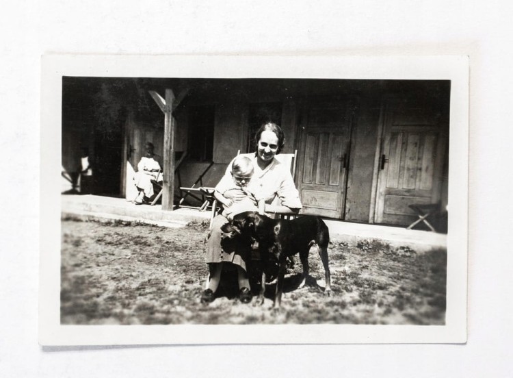 STARA FOTOGRAFIA - WAKACJE, PROMNO 1937