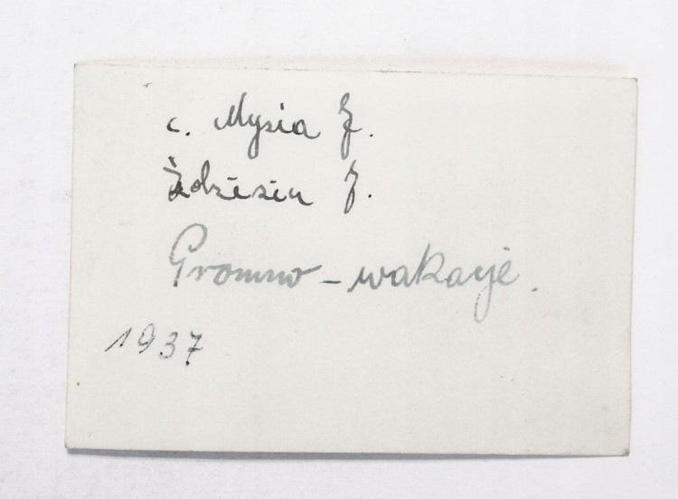 STARA FOTOGRAFIA - WAKACJE, PROMNO 1937