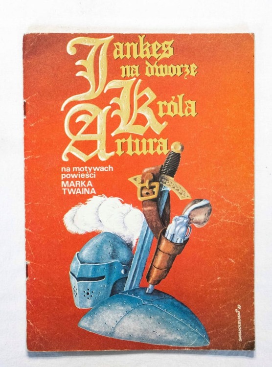 KOMIKS JANKES NA DWORZE KRÓLA ARTURA 1989