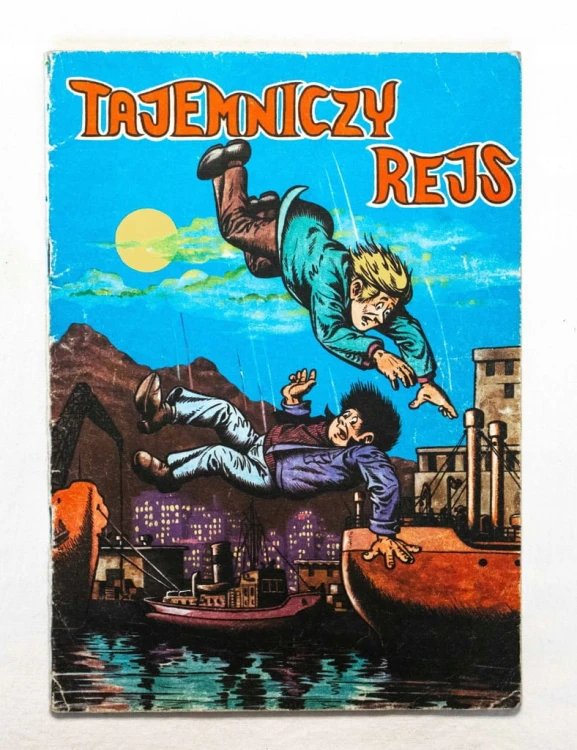 KOMIKS TAJEMNICZY REJS 1988