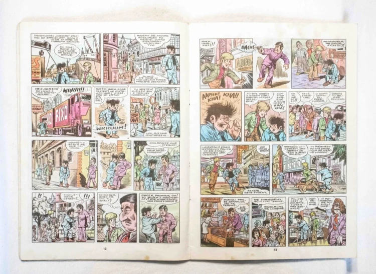 KOMIKS TAJEMNICZY REJS 1988