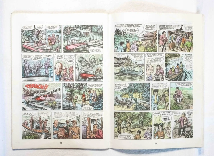 KOMIKS TAJEMNICZY REJS 1988