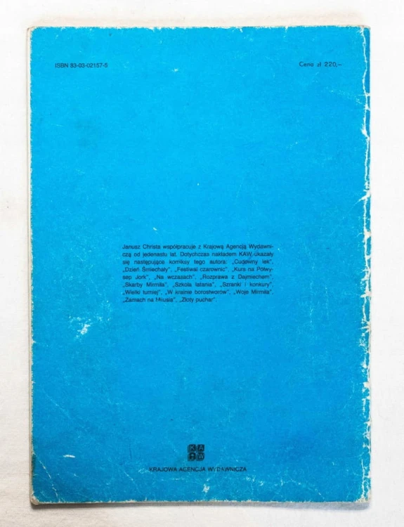 KOMIKS TAJEMNICZY REJS 1988