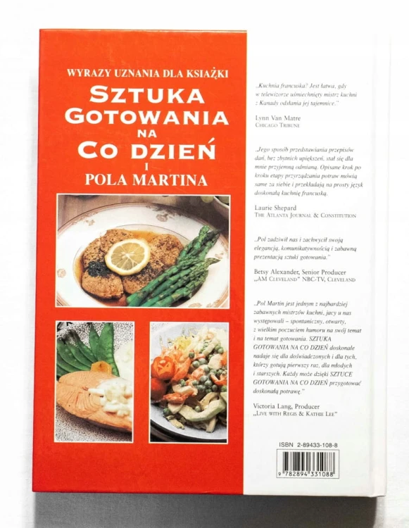 STARA KSIĄŻKA SZTUKA GOTOWANIA NA CO DZIEŃ 1994