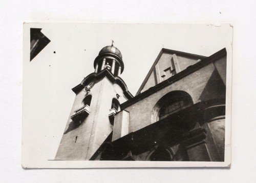 STARA FOTOGRAFIA - POZNAŃ, KOŚCIÓŁ ŚW. MARCINA l. 30/40