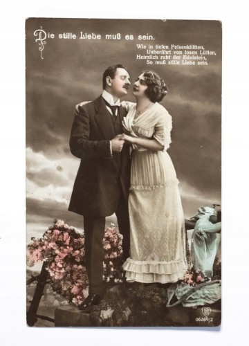 POCZTÓWKA MAŁŻEŃSTWO - LWÓWEK 1915
